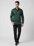 Rhino Crest Olive  Casual Shirt